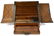 (2) ENGLISH MAHOGANY LAP DESK & OAK LETTER BOX - 4