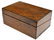 (2) ENGLISH MAHOGANY LAP DESK & OAK LETTER BOX - 6