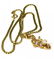 LADIES ESTATE 14KT GOLD DIAMOND NUGGET PENDANT - 3