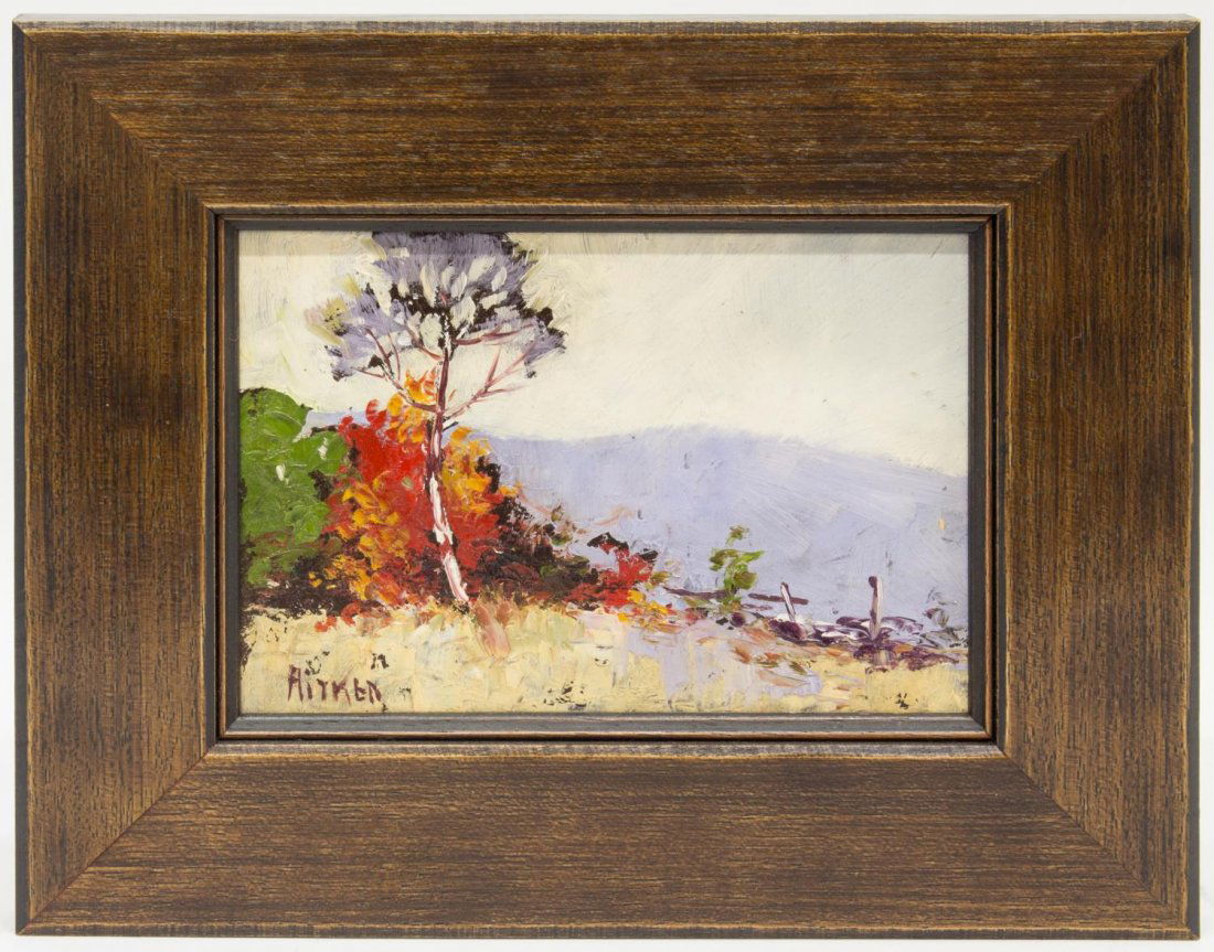 HARRY G. AITKEN (1867-1952) LANDSCAPE PAINTING (1 of 4)