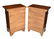 (PAIR) FRENCH MAHOGANY FINISH BEDSIDE CABINETS - 3