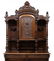 LARGE CARVED ANTIQUE FRENCH CUPBOARD - 3