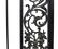 (PAIR) LARGE IRON FRAMED GATES, 88"H x 55"W - 2