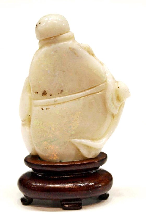 (3) CHINESE SNUFF BOTTLES, OPAL & HARDSTONE (1 of 6)