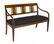 DANISH EMPIRE STYLE MARQUETRY MAHOGANY SETTEE
