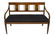 DANISH EMPIRE STYLE MARQUETRY MAHOGANY SETTEE - 2
