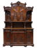 FRENCH ART NOUVEAU CARVED SIDEBOARD, C. 1900 - 2