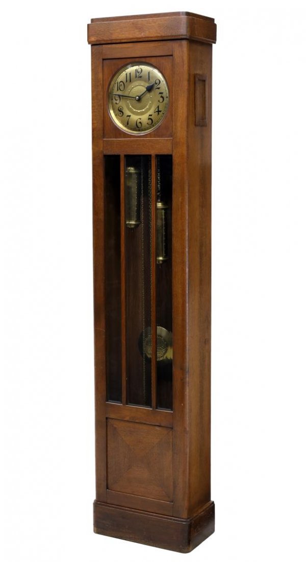 GERMAN BLACK FOREST TALL CASE CLOCK