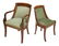(8) FRENCH EMPIRE STYLE DINING CHAIRS EARLY 20TH C - 2
