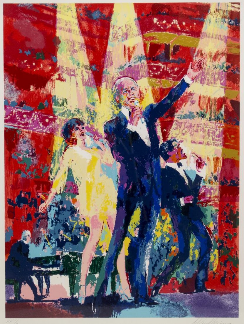 LEROY NEIMAN SINATRA AT ALBERT HALL, #3 OF 6 (1 of 5)