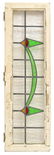 (1) ENGLISH FRAMED STAINED GLASS WINDOWS