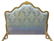 FRENCH LOUIS XV STYLE UPHOLSTERED BED, 20TH C - 2