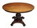 DANISH MAHOGANY OVAL FORM PEDESTAL TABLE, 20TH C