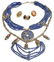 6) LADIES ESTATE STERLING & STONE SOUTWEST JEWELRY
