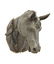 ANTIQUE FRENCH ZINC HORSE HEAD TRADE SIGN - 2