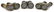 (3) BINOCULARS: CIVIL WAR ERA, WWI BRIT AIR FORCE