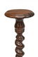 ITALIAN CARVED BARLEY TWIST PEDESTAL COLUMN 20TH C