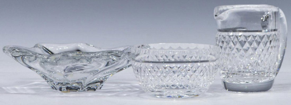 (3) BACCARAT BOWL & WATERFORD CREAMER & SUGAR (1 of 7)