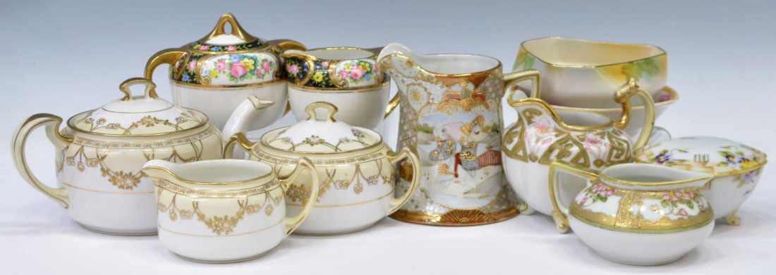 (11)NIPPON & STYLE PARCEL GILT PORCELAIN TABLEWARE (1 of 5)