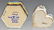 (5)ANTIQUE MARBLE INKWELLS & SOAP BUBBLE ART GLASS - 3