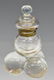 (5)ANTIQUE MARBLE INKWELLS & SOAP BUBBLE ART GLASS - 4