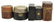 (6) TRAVELING FAUX WOOD & LEATHER INKWELL GROUP - 7