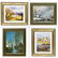 (8) GROUP OF FRAMED ARTWORKS, PRINTS, WATERCOLORS