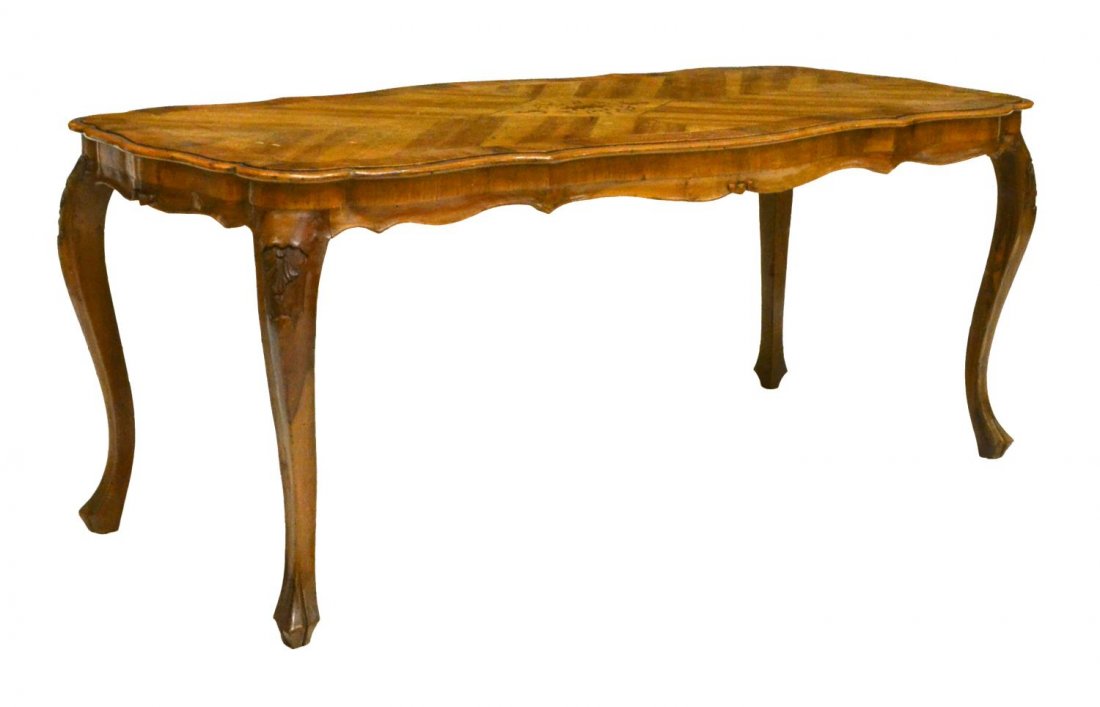ITALIAN MARQUETRY & PARQUETRY COFFEE TABLE (1 of 3)
