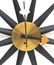 MID-CENTURY GEORGE NELSON / HOWARD MILLER CLOCK - 2