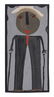 MOSE TOLLIVER (1919-2006) OUTSIDER ART PORTRAIT