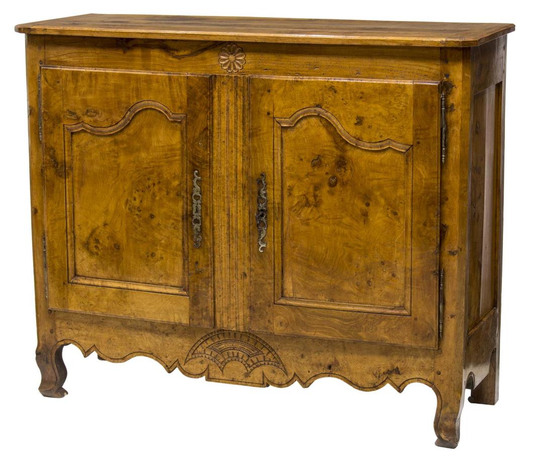 FRENCH LOUIS XV, 18TH C. SIDEBOARD (1 of 4)