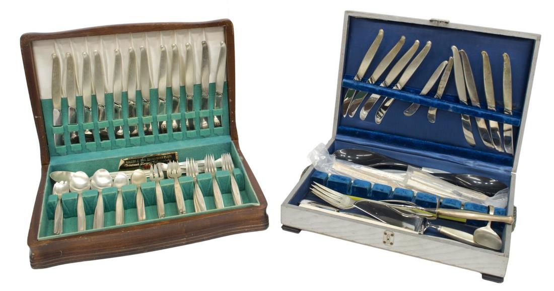 (149) TOWLE CONTOUR STERLING FLATWARE SERVICE (1 of 7)