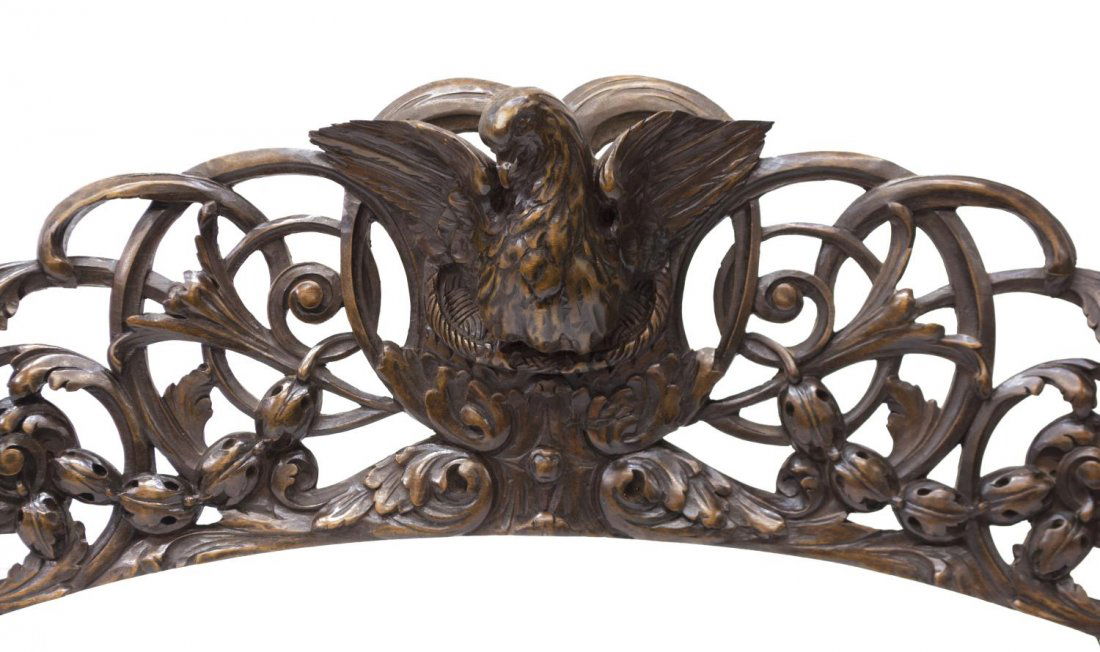 ITALIAN CARVED ARCHITECTURAL ELEMENT, 18TH C. (1 of 4)