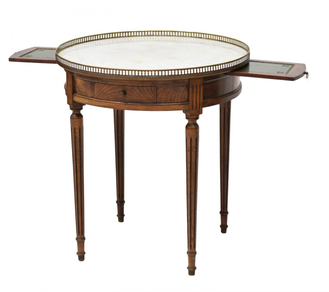 FRENCH LOUIS XVI CIRCULAR OCCASIONAL TABLE 20TH C (1 of 4)