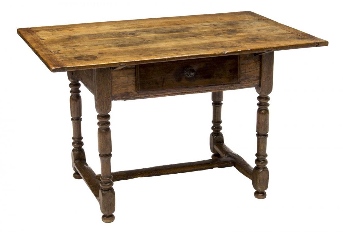 FRENCH RUSTIC COUNTRY FARM TABLE, 19TH CENTURY (1 of 3)