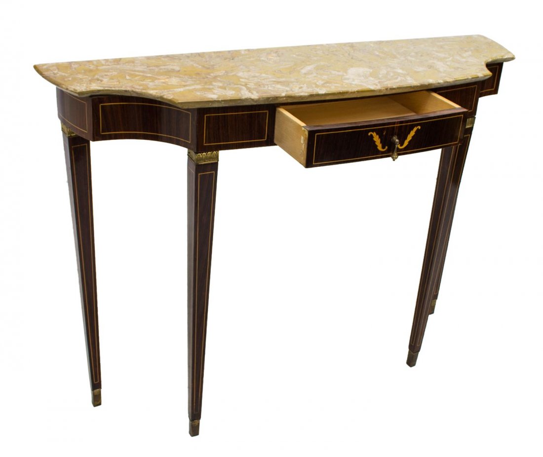 ITALIAN DESIGN PAOLO BUFFA INLAID CONSOLE TABLE (1 of 4)