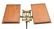 AMERICAN IRON OAK DICTIONARY BOOK STAND, PAT 1895 - 2
