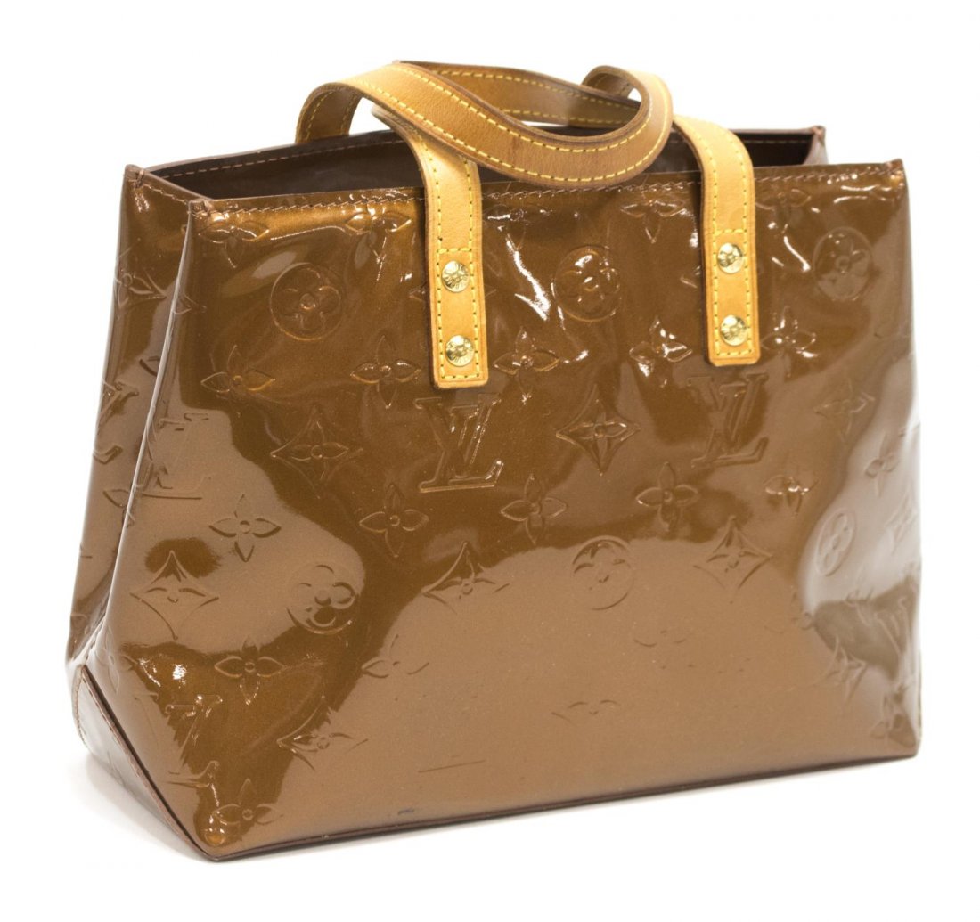 LOUIS VUITTON 'READE PM' MONOGRAM VERNIS HANDBAG (1 of 5)
