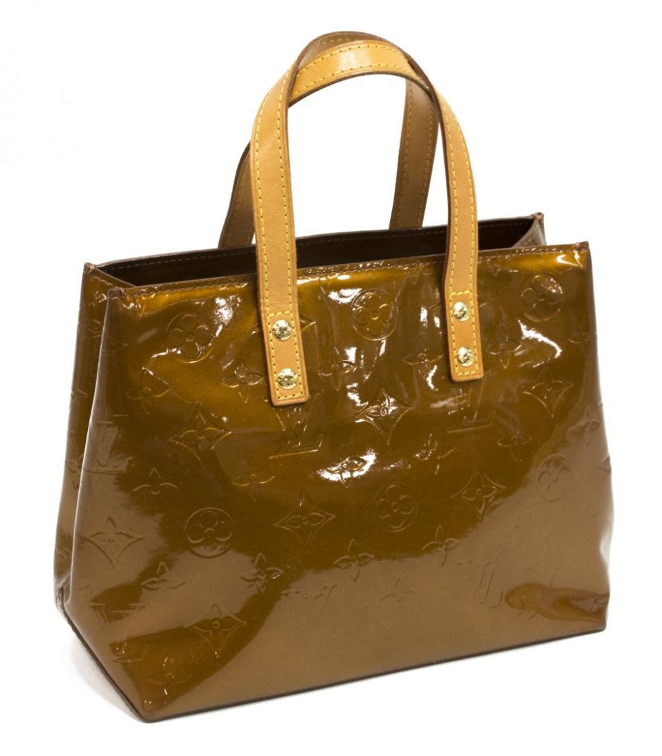 LOUIS VUITTON 'READE PM' MONOGRAM VERNIS HANDBAG (1 of 6)