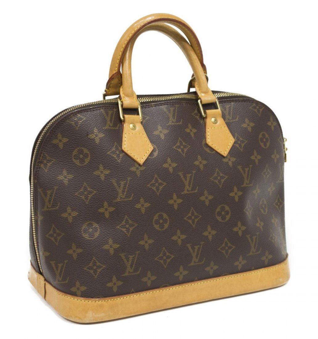 LOUIS VUITTON 'ALMA' MONOGRAM CANVAS HANDBAG (1 of 5)