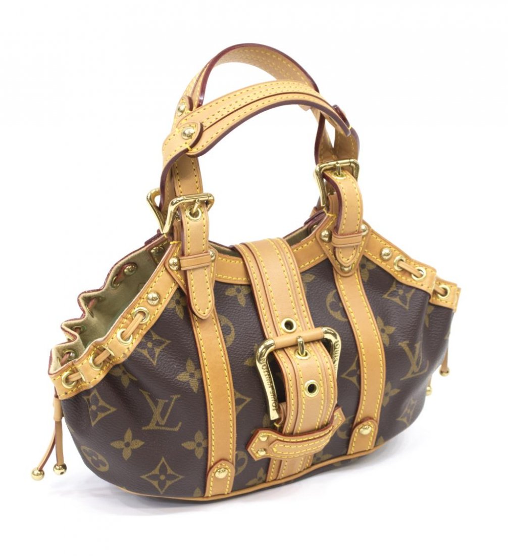 LOUIS VUITTON 'THEDA' MONOGRAM CANVAS HANDBAG (1 of 5)