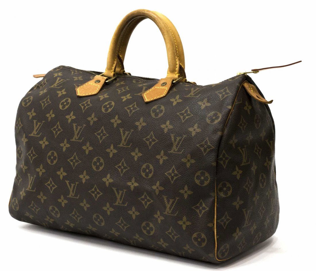LOUIS VUITTON MONOGRAM CANVAS SPEEDY HANDBAG (1 of 5)