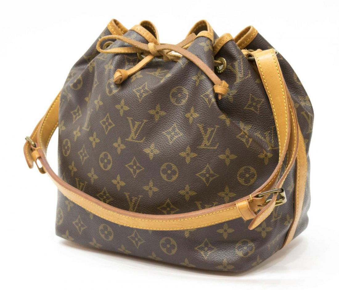LOUIS VUITTON 'NOE PM' MONOGRAM CANVAS BUCKET BAG (1 of 4)