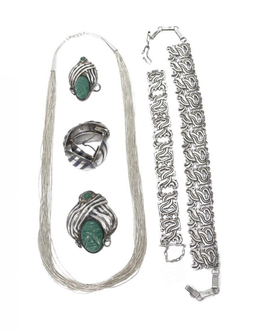 (6) MEXICO STERLING JEWELRY, PLATERIA CORTES (1 of 9)