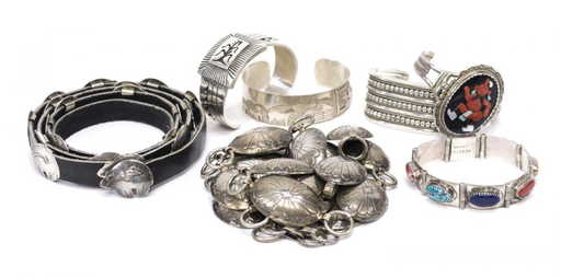 7 Bev Estate Zuni Bracelet Sterling Jewelry 7 Bev Estate Zuni Bracelet Sterling Jewelry