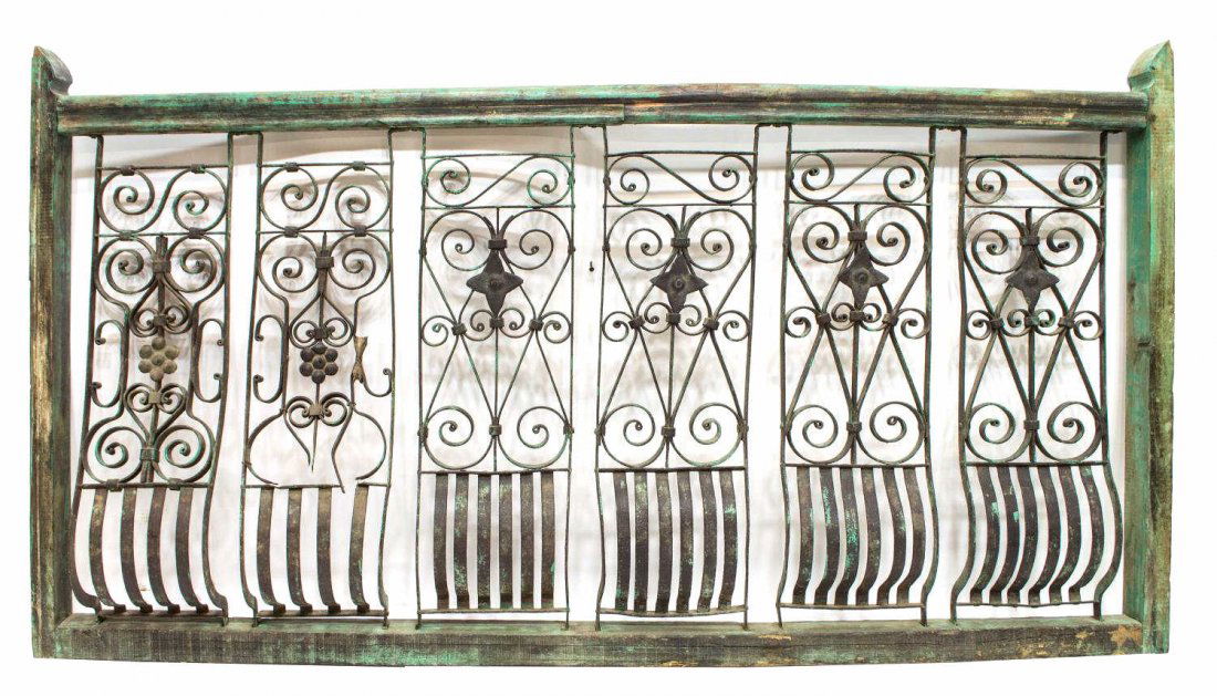 DUTCH COLONIAL ARCHITECTURAL TERRACE RAILING (1 of 1)