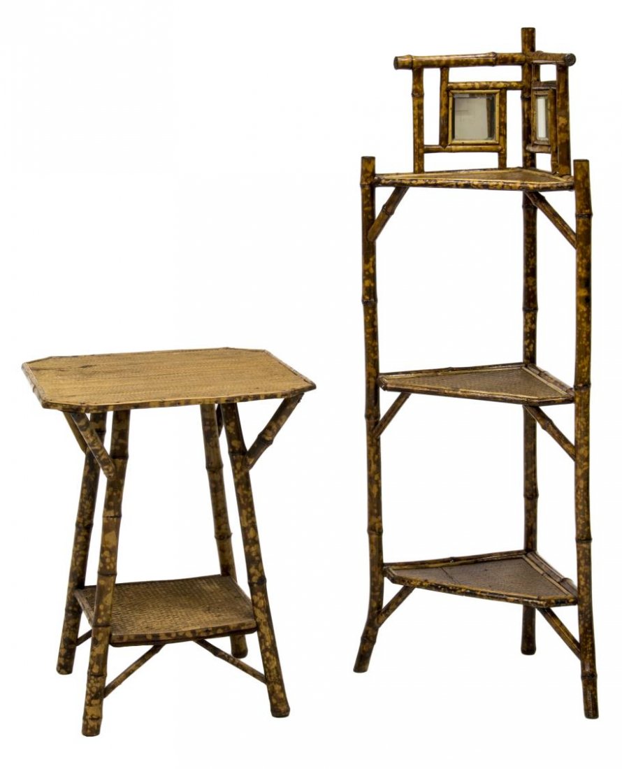 (2) VICTORIAN BAMBOO FURNITURE GROUP, EARLY 20THC (1 of 3)