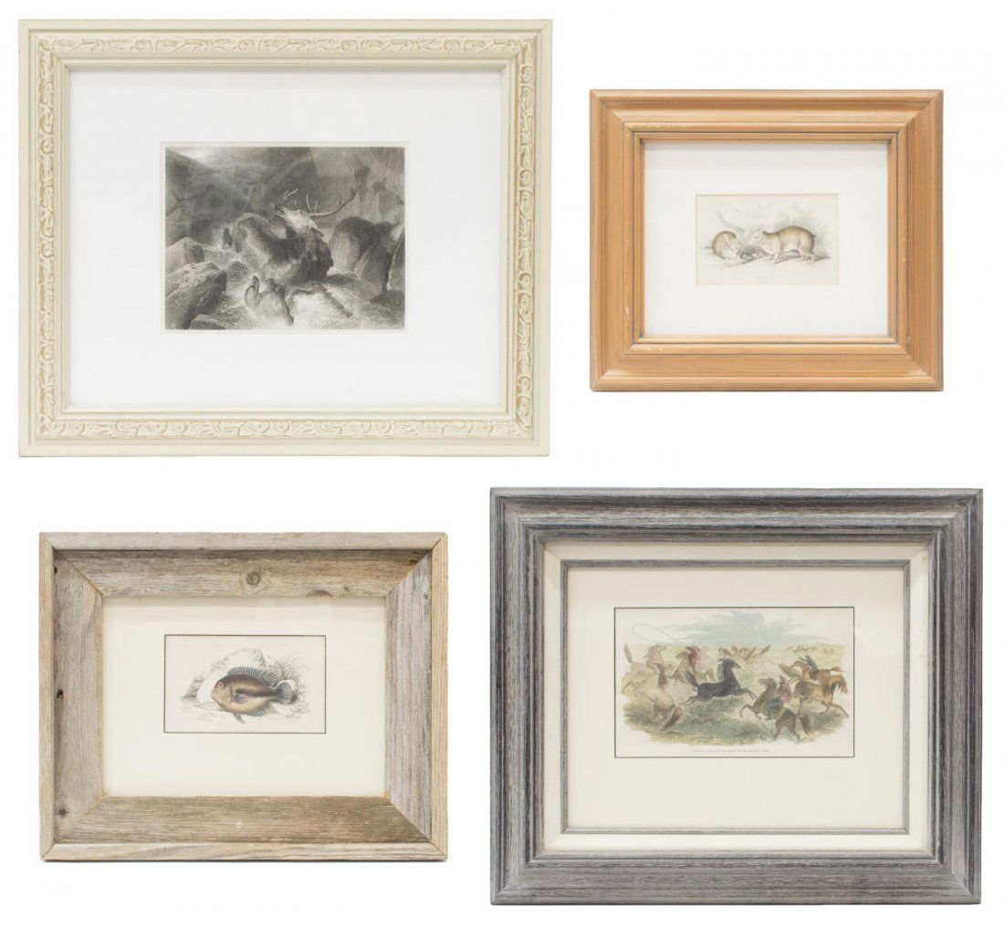 (2) COLLECTION OF FRAMED PRINTS, TEXAS PRAIRIE ETC (1 of 9)