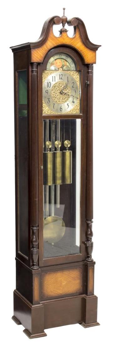 GE 'ADAMS' MODEL 309 ELECTRIC GRANDFATHER CLOCK (1 of 6)