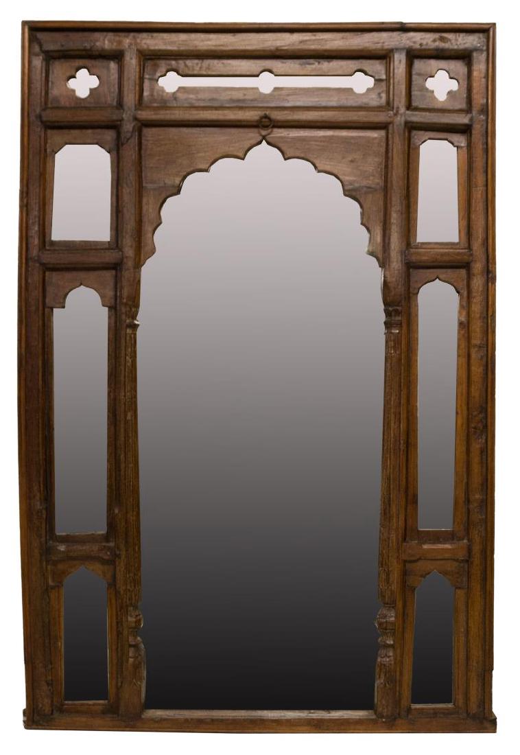 BRITISH COLONIAL FORT WINDOW MIRROR, 19TH CENTURY (1 of 2)